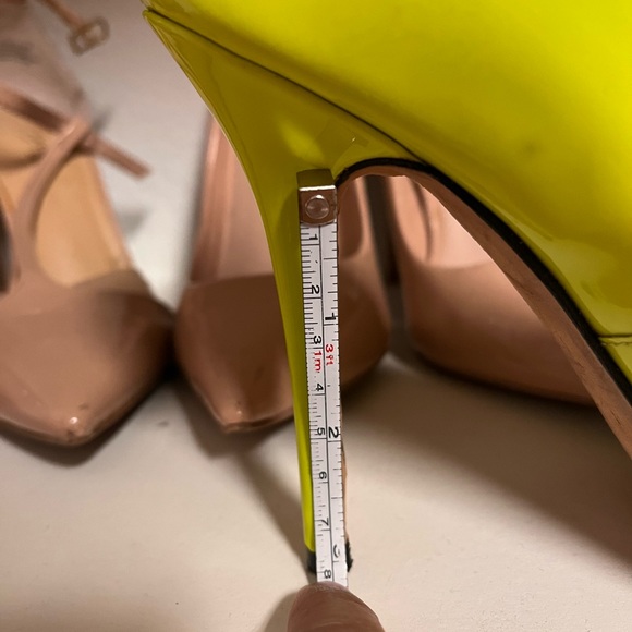Boutique 9 Justine1 Pumps Neon yellow - Picture 4 of 7